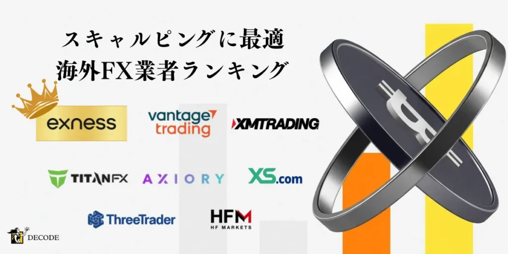 海外FXスキャルピングに適した口座徹底比較【2026年4月最新版】