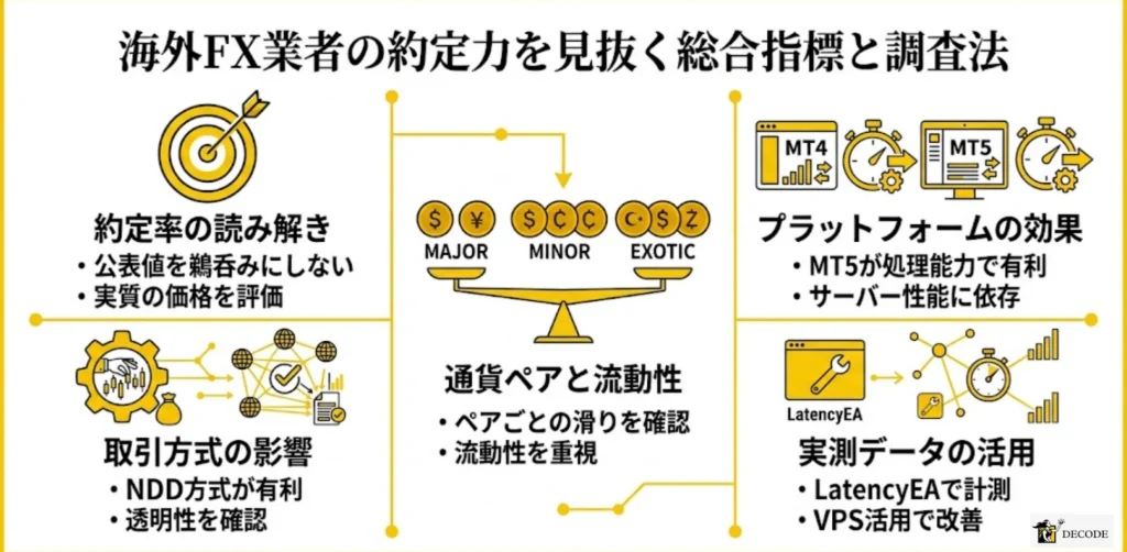 約定力の実態を見極める指標と調査のポイント