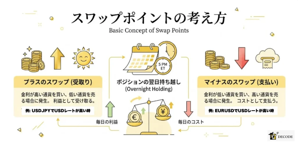 スワップポイントの基本的な考え方