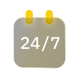 24/7 客户支持